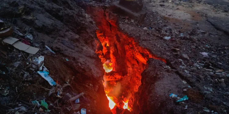 Peru’da altın madeninde yangın