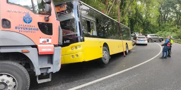 Sarıyer’de facianın eşiğinden dönüldü