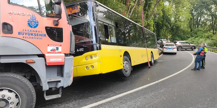 Sarıyer’de facianın eşiğinden dönüldü