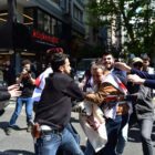 Şişli'den Taksim'e yürümek istediler polis müdahale etti