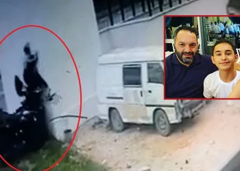 Baba oğulu ayıran ATV kazası kamerada