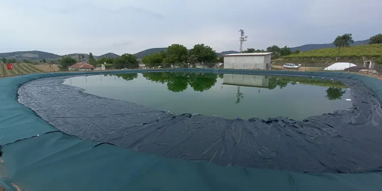 Su sıkıntısına devasa havuzla çözüm