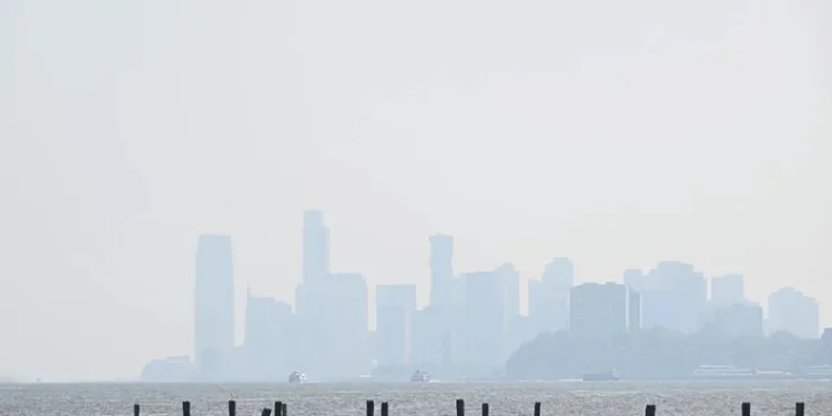 Dumanlar New York’u kapladı