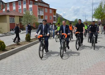 Sağlık için pedal çevirdiler