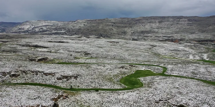 Mayıs ayında kar ve dolu yağdı
