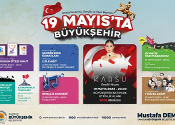 Samsun’da 19 Mayıs coşkusu yaşanacak