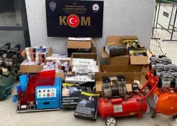 Çanakkale’de kaçak sigara operasyonu