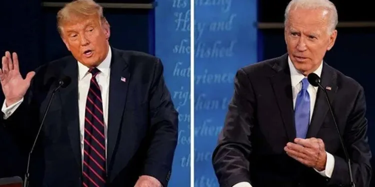 Biden, Trump’ın gerisinde kaldı