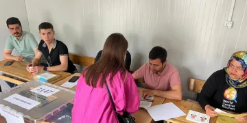 Konteyner kentte seçim günü