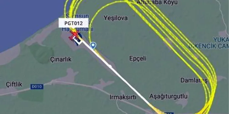 Türk pilotlar Samsun’da uçuş eğitimi alıyor