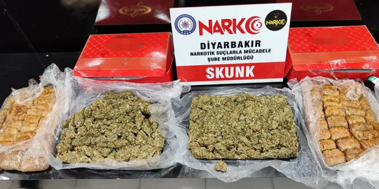 Tatlı kutularından uyuşturucu çıktı