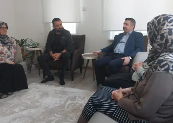 Başkan Yılmaz’dan şehit ailesine ziyaret