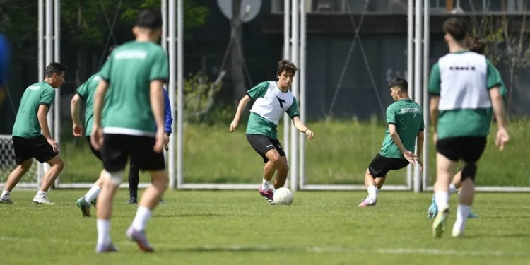 Bursaspor taktik çalıştı