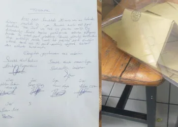 Usulsüz oy kullanıldığı tespit edildi
