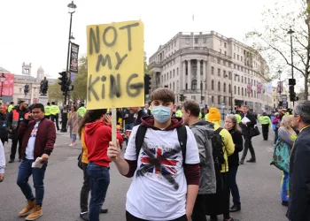 Londra’da monarşi karşıtı eylem
