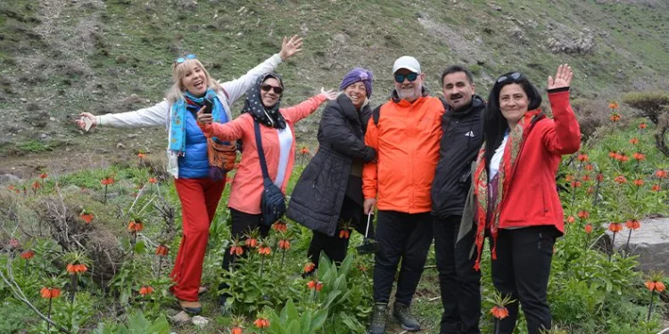 Yerli turistler Kato Dağı’nda