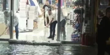 Yağmur ve dolu etkili oldu