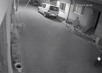 Hırsızın rahatlığı ‘pes’ dedirtti