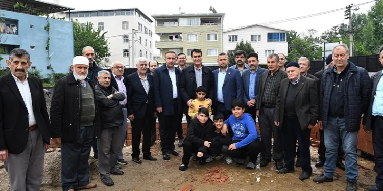 Mehmet Akif Mahallesi’ne örnek hizmet