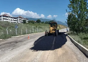Safranbolu’da asfalt çalışması başlatıldı