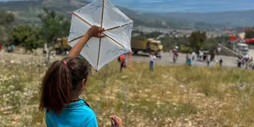 Uçurtma şenliği ile çevrenin önemine dikkat çekildi