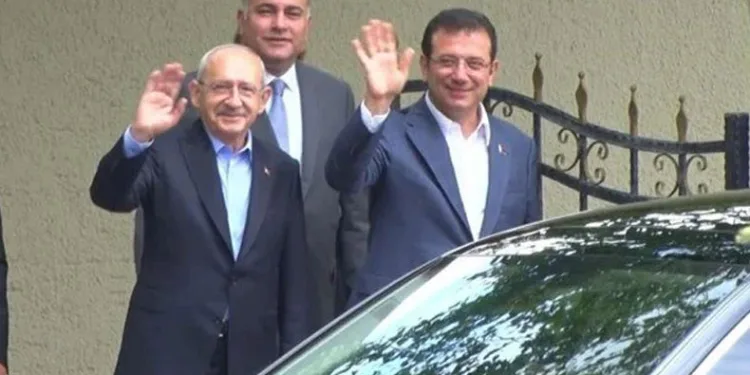Kılıçdaroğlu, İmamoğlu ile görüştü