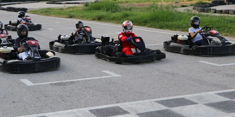 Çocukların ‘karting’ hayali gerçek oldu