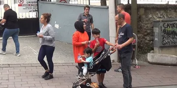 Sınava saniyelerle yetiştiler