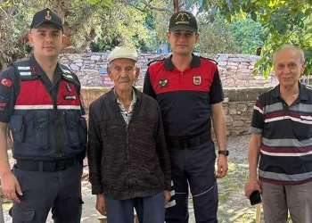 Jandarma ekipleri yaşlı çınarları unutmuyor