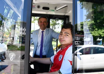 Özel çocuğun hayali gerçekleşti