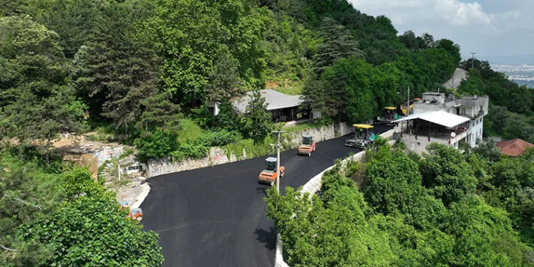 Uludağ Yolu bayrama hazırlanıyor