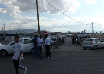 Çadır kentte taciz iddiası