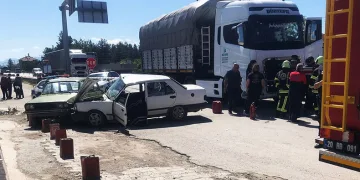 Yaşlı çifti ayıran kaza