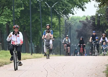 Dünya Bisiklet Günü’nde pedal çevirdiler