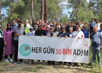 Harmancık’ta sağlıklı yaşam yürüyüşü