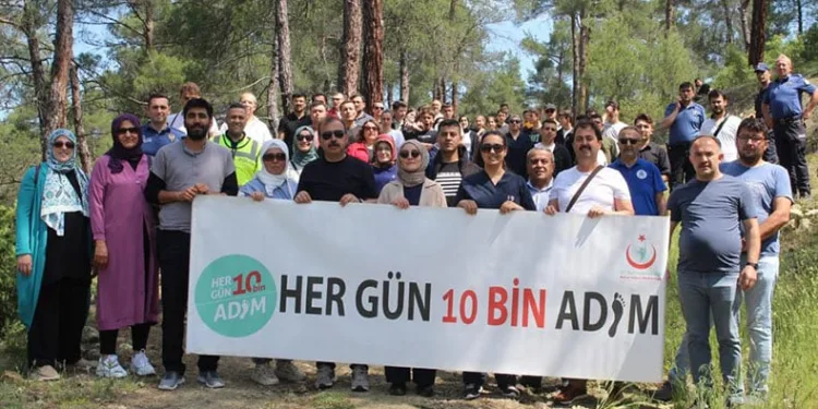 Harmancık’ta sağlıklı yaşam yürüyüşü