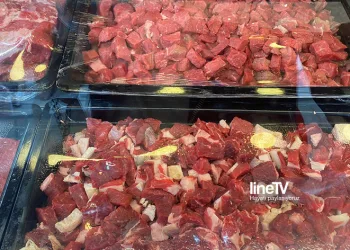 Kasaplar odası bayrama hazırlanıyor