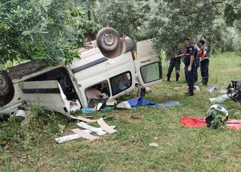 Bursa’da pazara giden adam kazada hayatını kaybetti