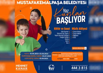Kültür sanat yaz kursları başlıyor
