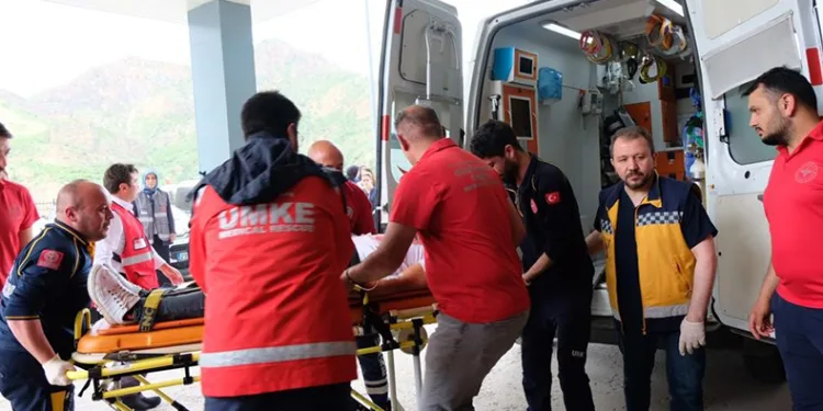 Hastanede yapılan tatbikat gerçeği aratmadı