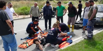 Acı içinde kıvranırken annesine haber verdi