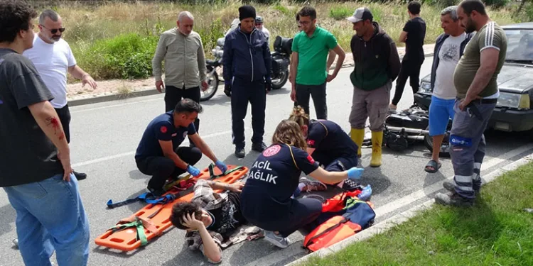 Acı içinde kıvranırken annesine haber verdi