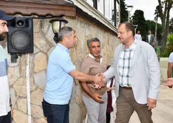 İznik’te bayramlaşma töreni düzenlendi