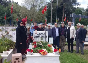 Şehit uzman çavuş unutulmadı