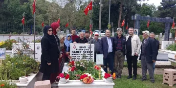 Şehit uzman çavuş unutulmadı
