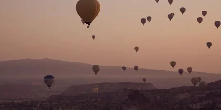 Kapadokya’nın balonları Sırbistan’da