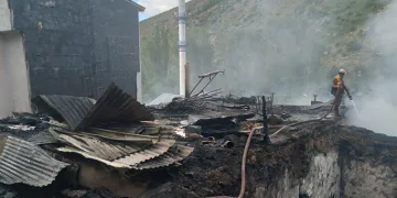 Pazaryolu’nda korkutan yangın