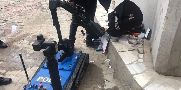 Gümüşhane’de şüpheli çanta alarmı