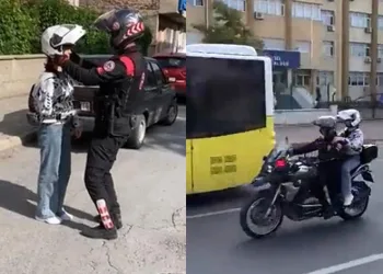 Sınava geç kalanların imdadına polis yetişti