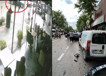 Bursa’da alkollü sürücü park halindeki araçlara çarptı